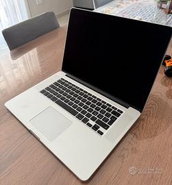 Mac book pro 15” i7 512gb anno 2013