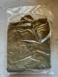 Maglione pile verde miliatre
