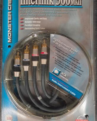 Cavo segnale  RCA Monster Interlink 300 mk-II 1 m