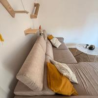 Divano 3 Posti con Chaise Longue Contenitore