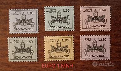 Francobolli Città del Vaticano Nuovi MNH