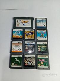 Lotto 11 Giochi Nintendo DS / GBA
