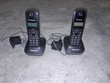 coppia di telefoni cordless panasonic