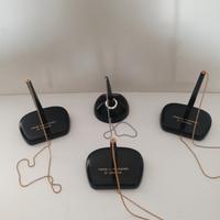 Set 4 penne vintage Cassa di Risparmio di Savona