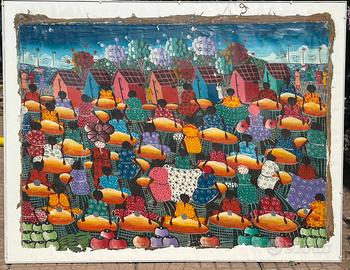 TELA REPUBBLICA DOMINICANA ANNI 80