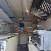 Allestimento per furgone da street food