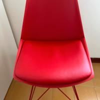 Sedia stile Emu Heaven in acciaio 