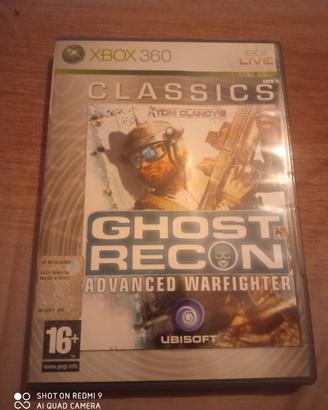 Ghost recon( Advanced warfighter) xbox 360