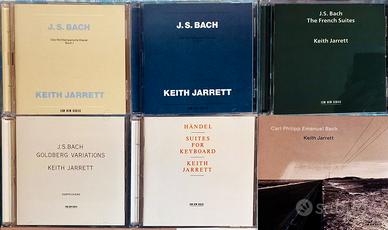 KEITH JARRETT RARI CLASSICI (BACH, HANDEL) - 10 CD