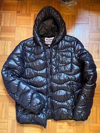 Piumino nero lucido blauer