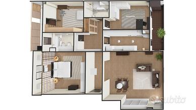 Ampio appartamento quadrilocale