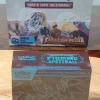 Box Evoluzioni a Paldea ed ETB Fiamme Spettrali