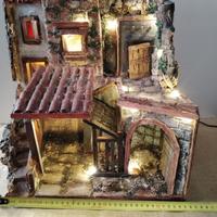 presepe artigianale in legno 