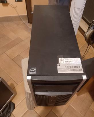 PC Fisso HP Intel Core 2 Duo + Schermo e Cavi (Sen