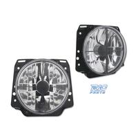 FARI VOLKSWAGEN VW GOLF 2 83-91 FONDO CROMATO CROC