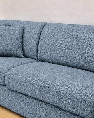 Divano Letto CORTEMAGGIORE (PoltroneSofà) Blu