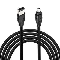 Cavo Firewire 400 IEEE 1394 nero