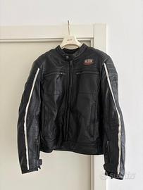 Giacca moto in pelle