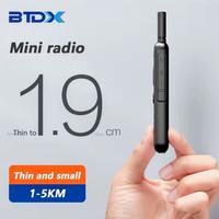 Coppia di radio Btdx walkie talkie 