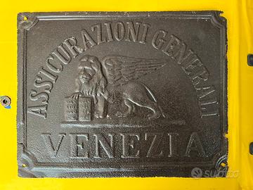 Targa tabella GENERALI ASSICURAZIONI