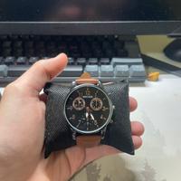 Orologio uomo stile cronografo elegante