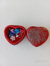 Set di Sei piercing in acciaio inox anallergici 