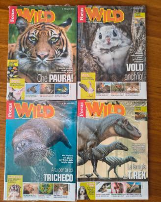 Riviste Focus Junior e Focus Wild sigillate