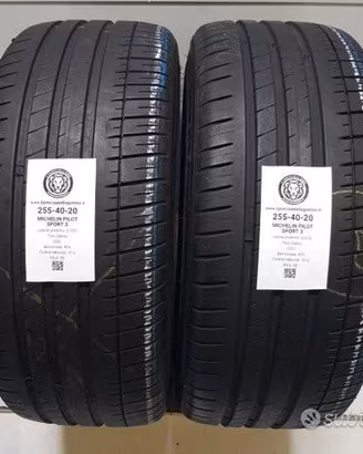 2 gomme 255 40 20 michelin a21625