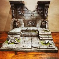 saint seiya cavalieri zodiaco diorama