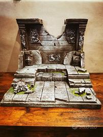 saint seiya cavalieri zodiaco diorama