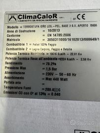 Termostufa e  bollitore