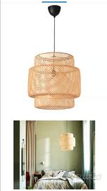 Lampadario in vimini Ikea