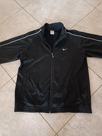 Nike giacca lampo nera