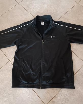 Nike giacca lampo nera