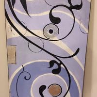 Quadro moderno lilla