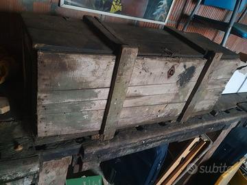 cassa legno militare