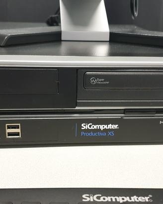 PC Desktop/Minitower Slim Intel I3 16GB +Monitor