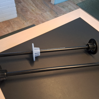 2 PALI PORTAROTOLO A1 PER PLOTTER HP130