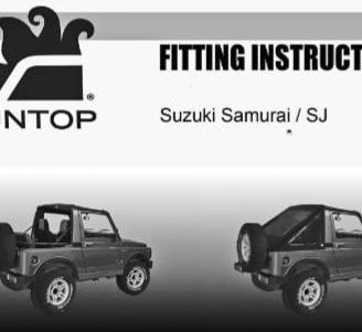  capote bikini + Fastback suzuki sj 