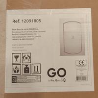 Box doccia semicircolare 80x80
