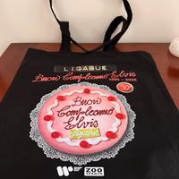 Totebag ufficiale Ligabue Buon compleanno Elvis 30