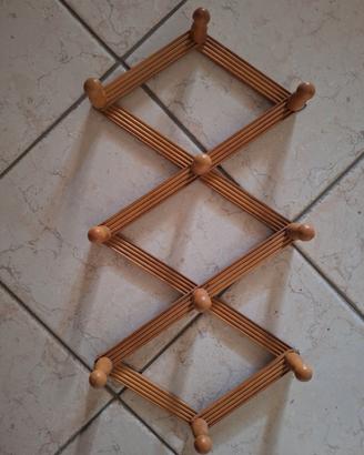 Attaccapanni legno espandibile