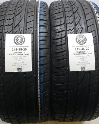 2 GOMME 245 45 20 CONTINENTAL A69006