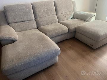 divano relax con penisola poltronesofà