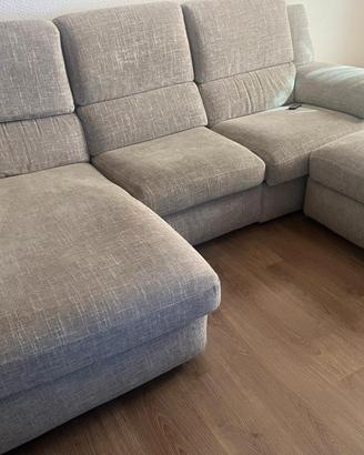 divano relax con penisola poltronesofà