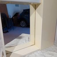 Specchio bagno contenitore