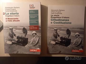 libro di storia 5 anno di Barbero + libricino 