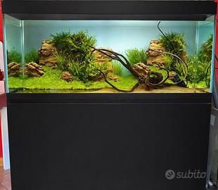 Acquario marino/dolce 120.55.40 con sump