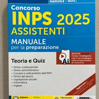 Libro concorso INPS 2025 edizioni Simone