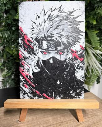 Quadro a rilievo 3D di Kakashi Hatake (Naruto)